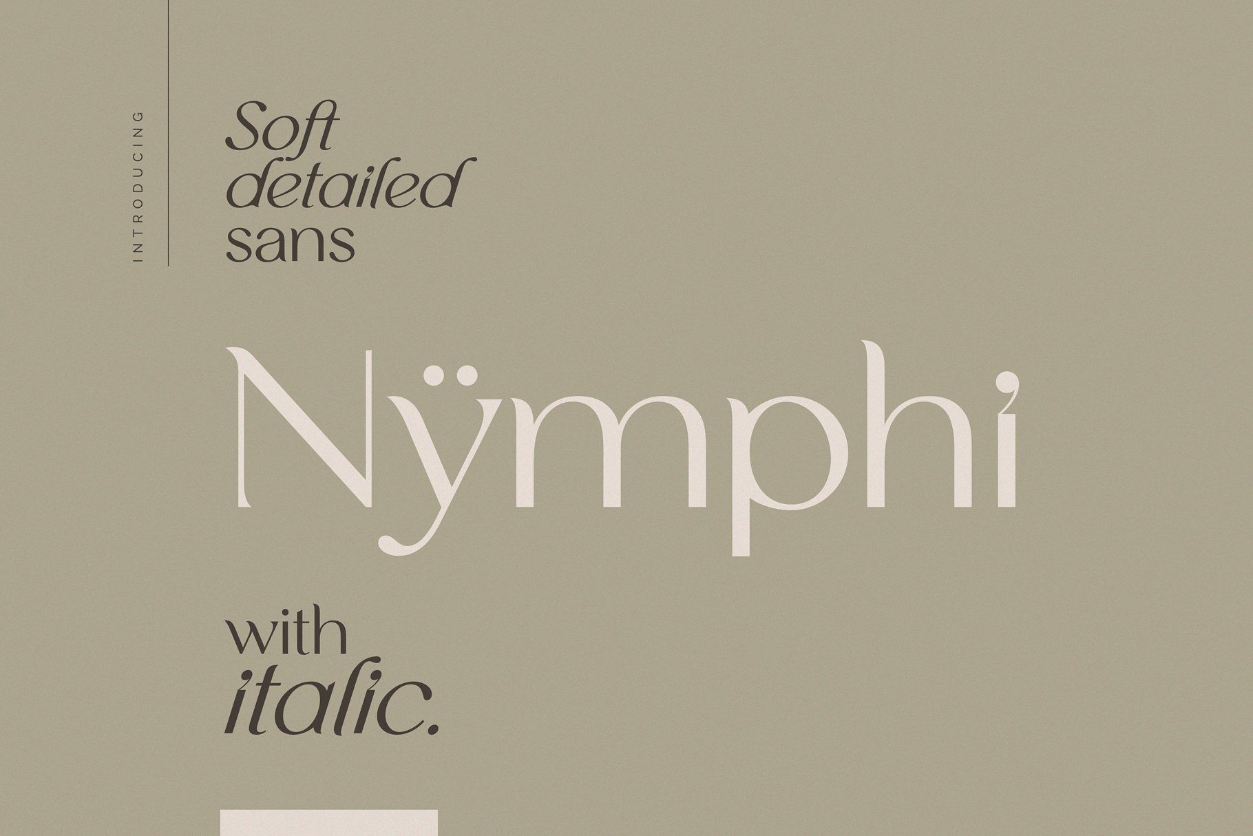 A modern sans serif ypeface