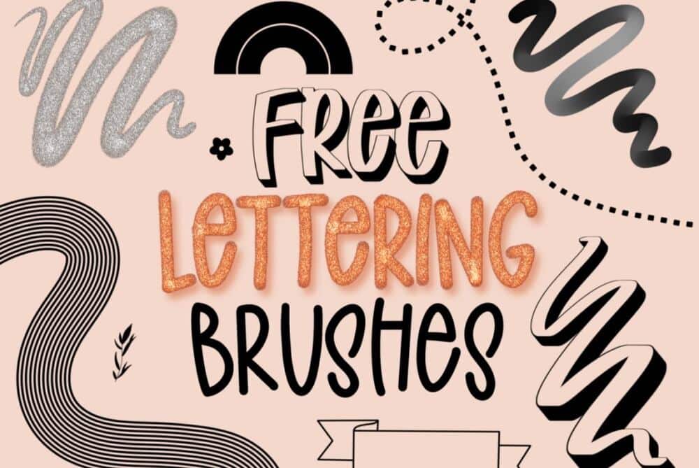 A free procreate handwriting brushes and stamps