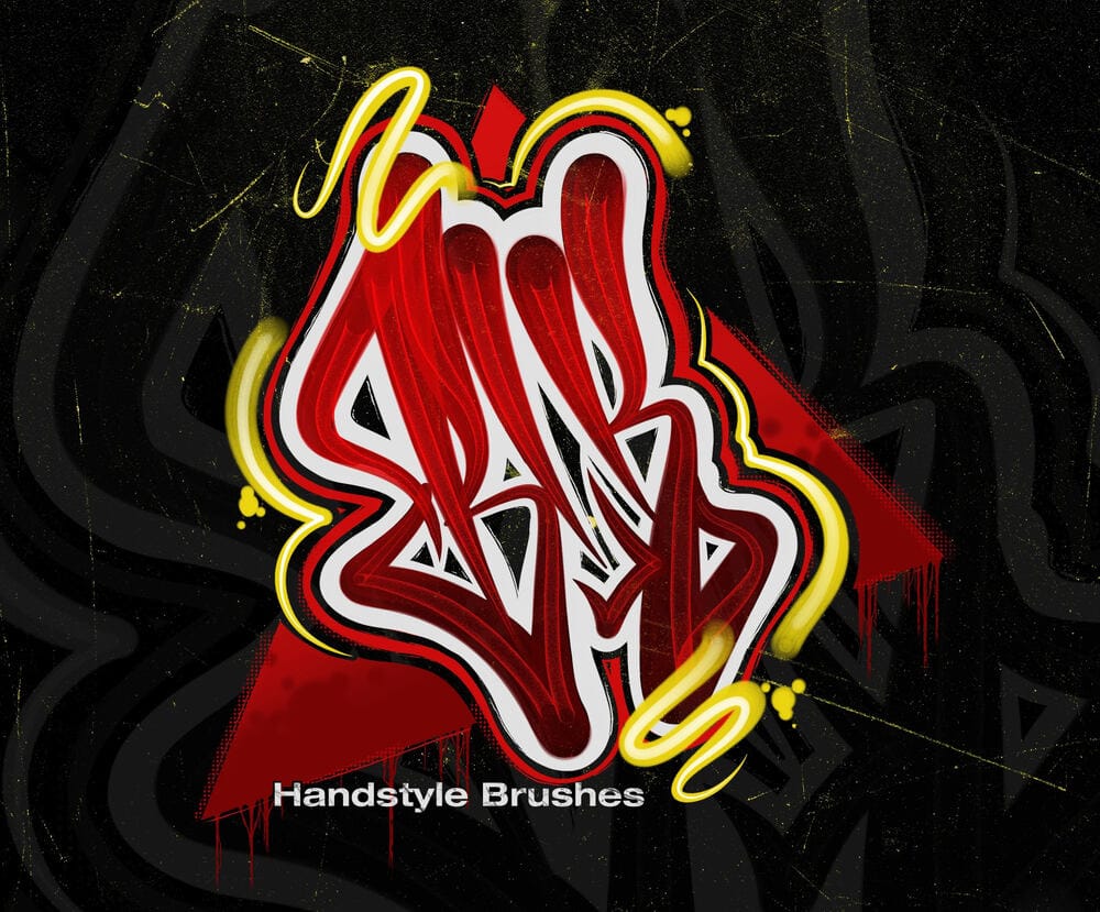 A free handstyle procreate brush pack
