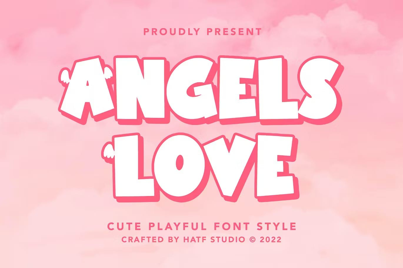 A cute playful font style
