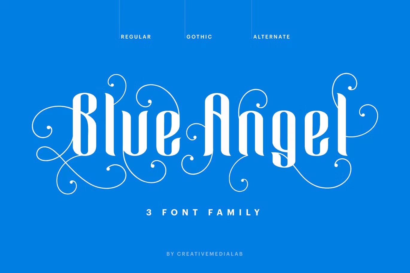 30+ Heavenly Angelic Fonts for Sacred Designs