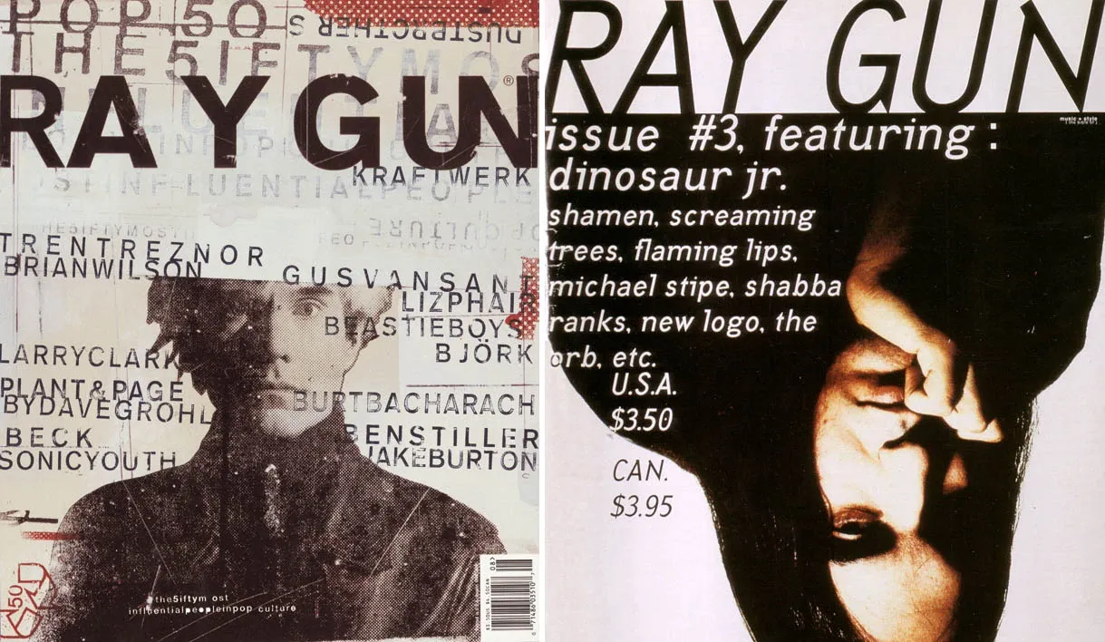 A "Ray Gun" magazine
