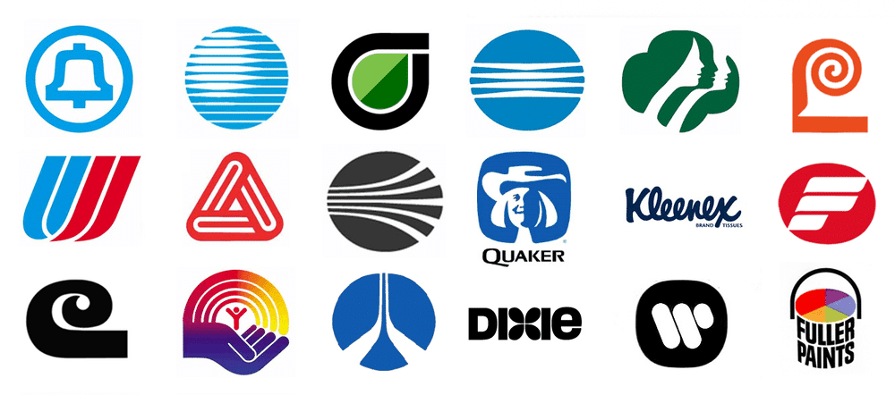 Logos designed by Saul Bass