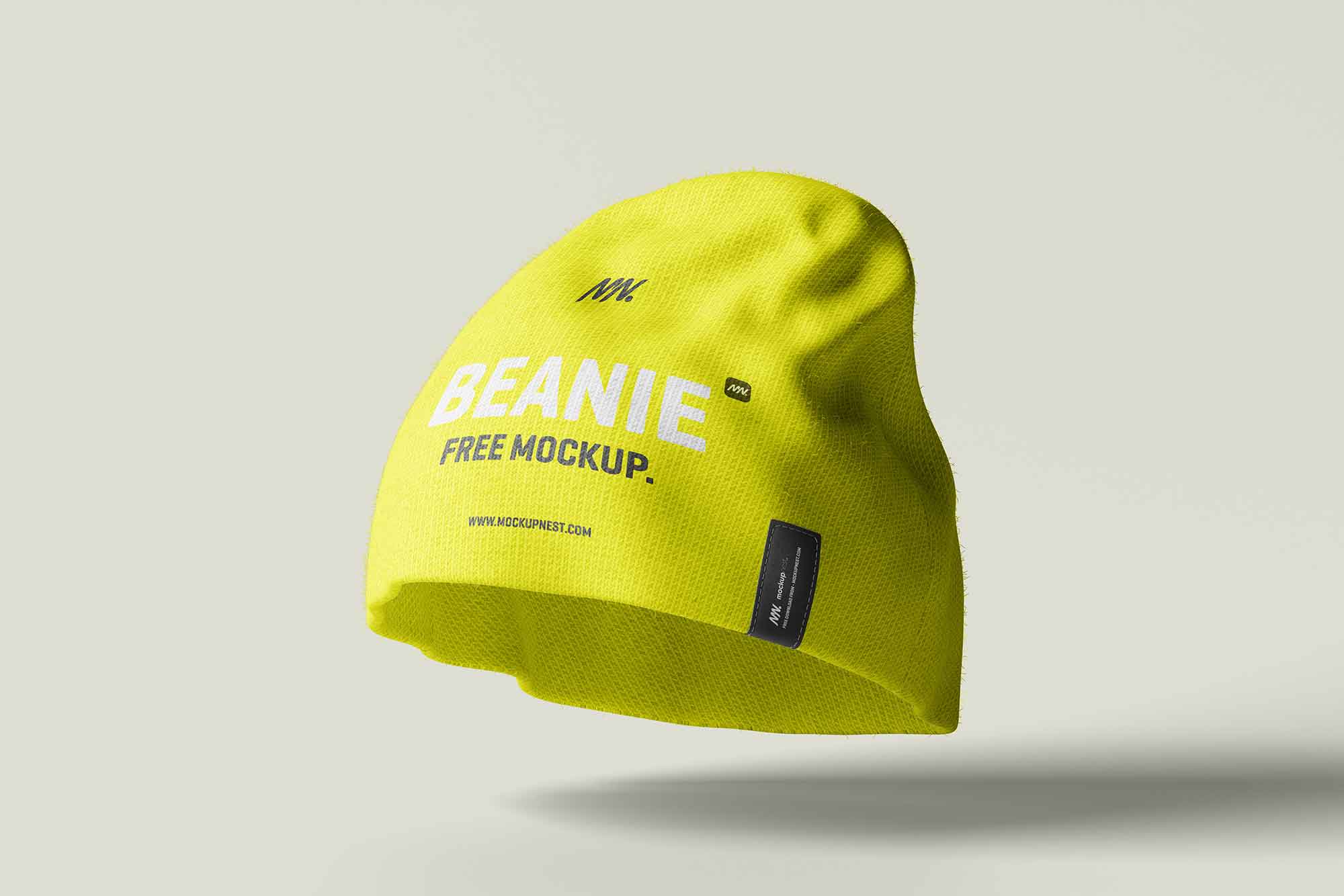 A free beanie hat mockup