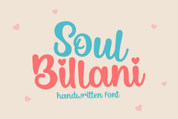 A handpicked love fonts