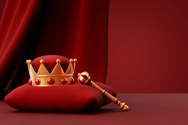 Crown on pillow